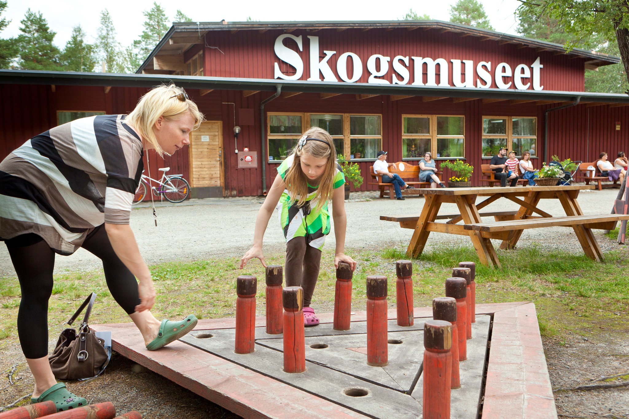 Bild på Skog- och samemuseets framsida.